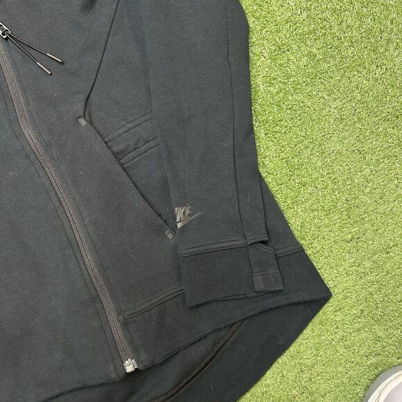 Nike Tech Fleece Zip Hoodie Blue Cape Woman's Small - Picture 4 of 8